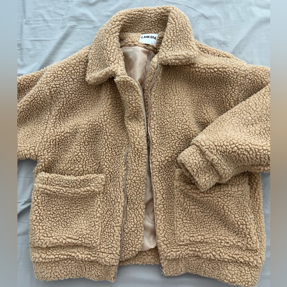 I Am Gia Teddy Coat